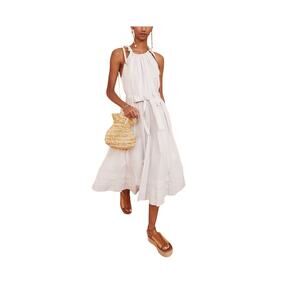 Ulla Johnson 'Joni' White Cotton Dress Size 8